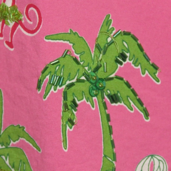 Tropico Palm Tree/Monkey Dress XL - Picture 2 of 7